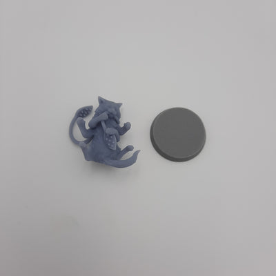 Ursea Bubo - Owls - (2 figures) Gray/unpainted