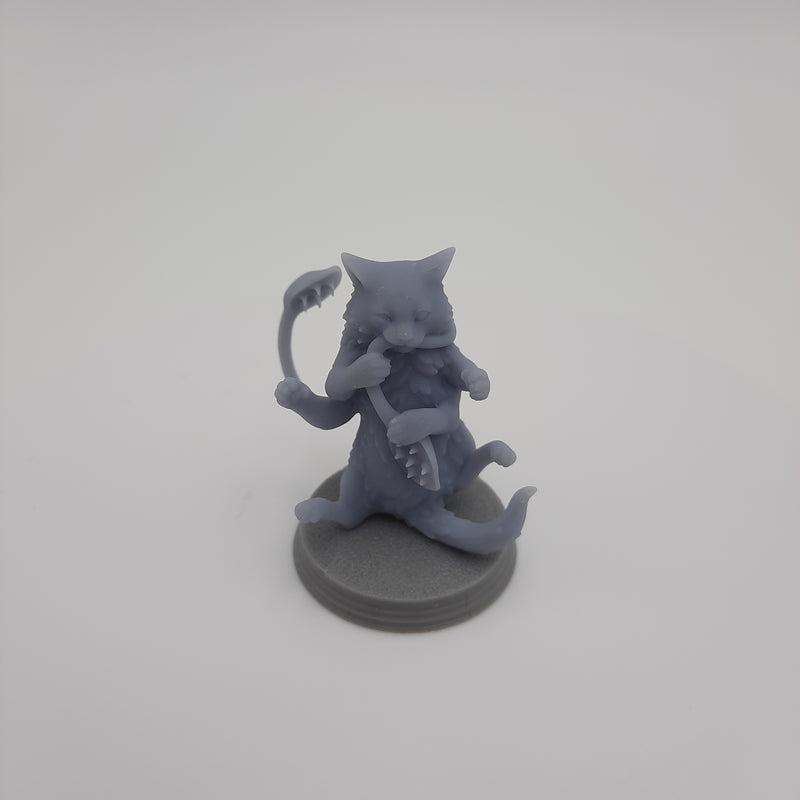 Ursea Bubo - Owls - (2 figures) Gray/unpainted
