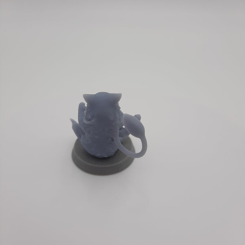 Ursea Bubo - Owls - (2 figures) Gray/unpainted