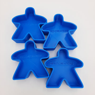 Accessoires de jeux - Bol Meeple (Kit de 4)