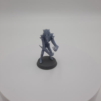 Figurine miniature - Démon de Lumière - DnD - Gris/Non peint