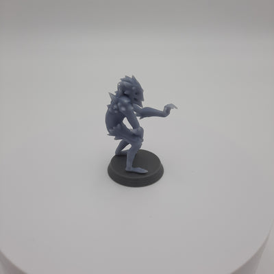 Figurine miniature - Démon de Lumière - DnD - Gris/Non peint