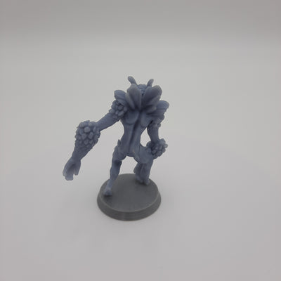 Figurine miniature - Démon des Pierres - DnD - Gris/Non peint