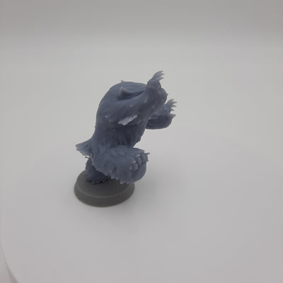 Figurine miniature - Hibours - DnD - Gris/Non peint