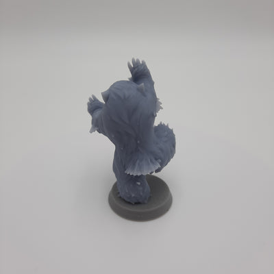 Figurine miniature - Hibours - DnD - Gris/Non peint