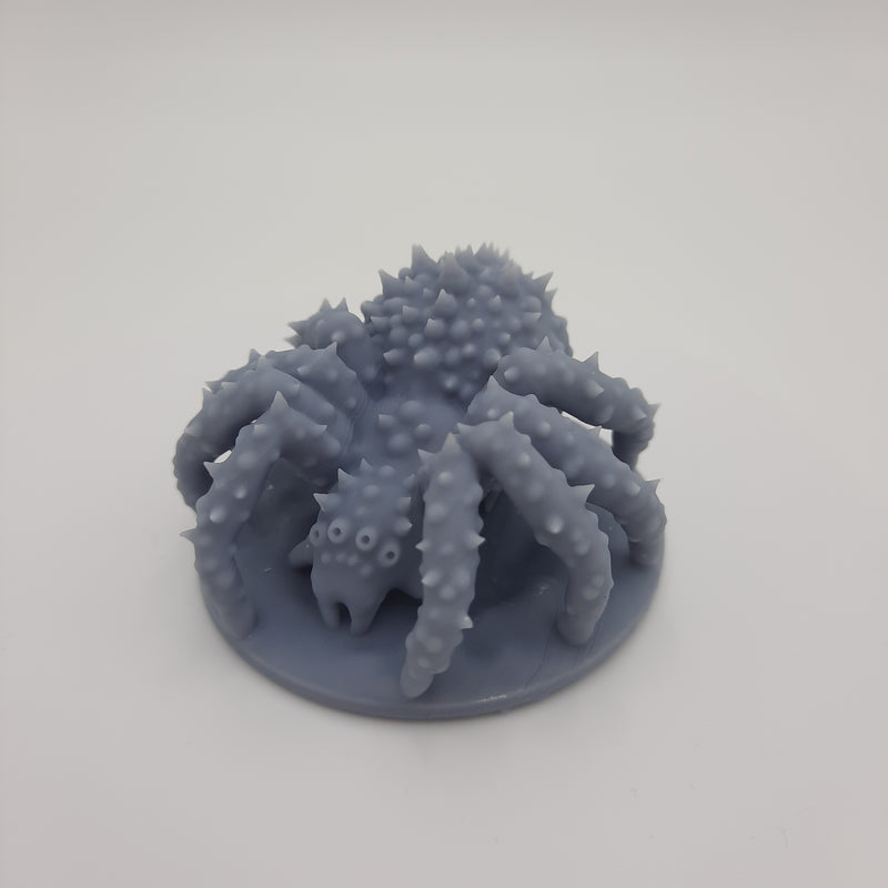 Figurine miniature -Araignée géante (Giant Spider) - DnD - Gris/Non peint