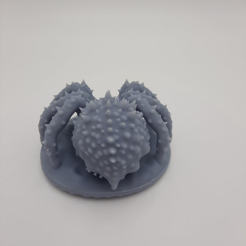 Figurine miniature -Araignée géante (Giant Spider) - DnD - Gris/Non peint