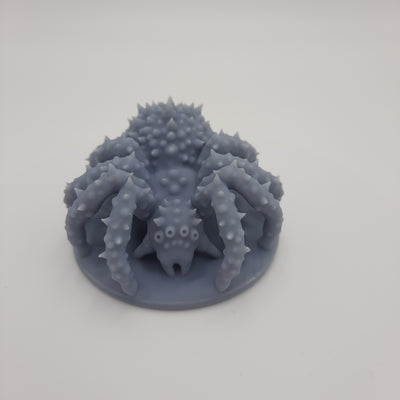 Figurine miniature -Araignée géante (Giant Spider) - DnD - Gris/Non peint