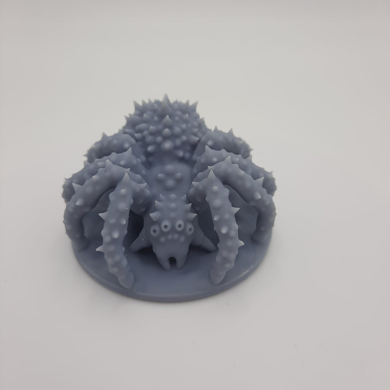 Figurine miniature -Araignée géante (Giant Spider) - DnD - Gris/Non peint