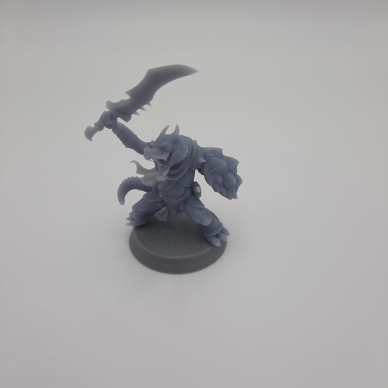 Figurine miniature - Kobold (5 classes différentes) - DnD - Gris / Non peint