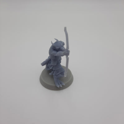 Figurine miniature - Kobold (5 classes différentes) - DnD - Gris / Non peint