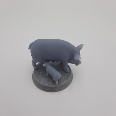 Farm animals (6 different animals) - Grey/Unpainted