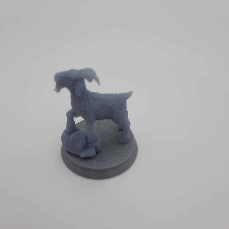 Figurine miniature - Animaux de la ferme (6 animaux différents) - DnD - Fate of the Norns - Gris/Non peint