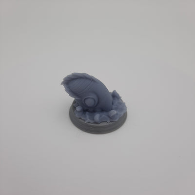 Figurine miniature - Bébé Kraken - DnD - Gris/Non peint – Résine/PLA