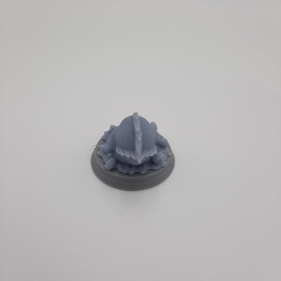 Figurine miniature - Bébé Kraken - DnD - Gris/Non peint – Résine/PLA