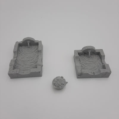 Fountains and laundry - Grey/Unpainted