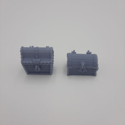 Interchangeable chests - Grey/Unpainted
