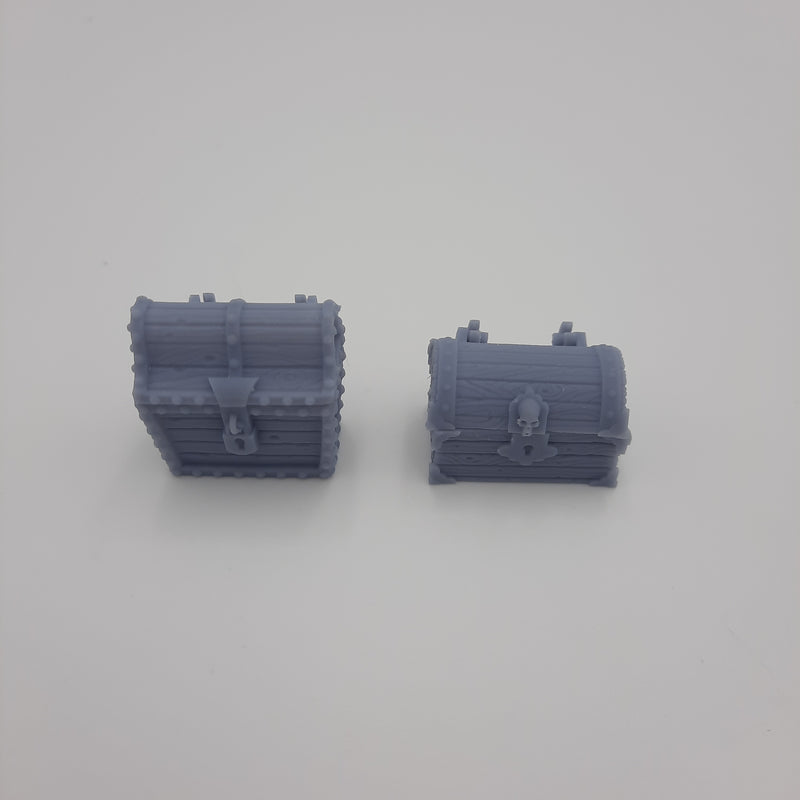 Interchangeable chests - Grey/Unpainted