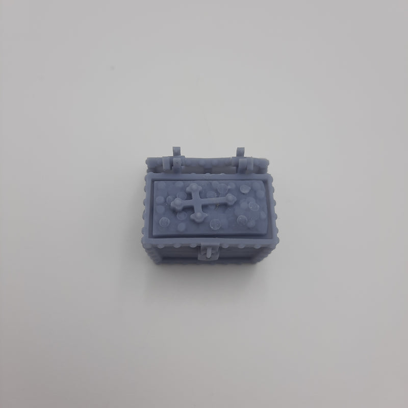 Interchangeable chests - Grey/Unpainted