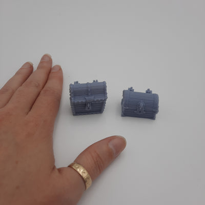 Interchangeable chests - Grey/Unpainted