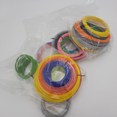 Recharge filament PLA 10 couleurs variées - pour Crayon 3D