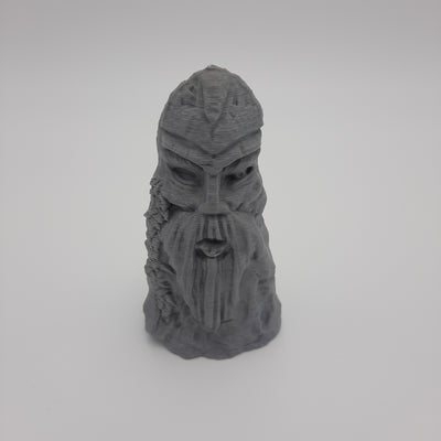 Décors miniature - Statue d'Odin - Viking - DnD - Fate of the Norns - Warhammer - Gris/Non peint