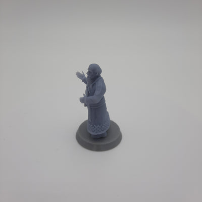 Miniature Viking Figurine - Villagers -  Dwellers - (choice of 7 different) - DnD - Fate of the Norns - Grey/Unpainted