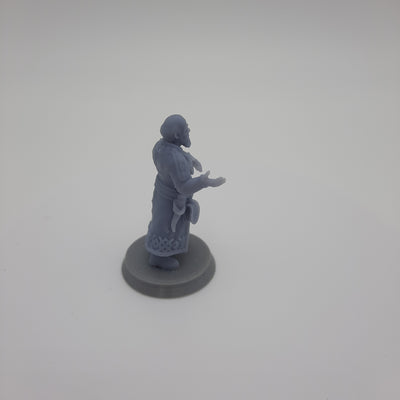 Miniature Viking Figurine - Villagers -  Dwellers - (choice of 7 different) - DnD - Fate of the Norns - Grey/Unpainted