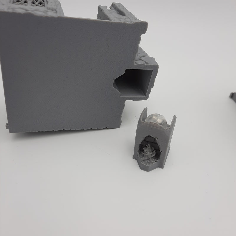 Small House (3 roof options) - Grey/Unpainted