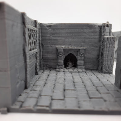 Small House (3 roof options) - Grey/Unpainted