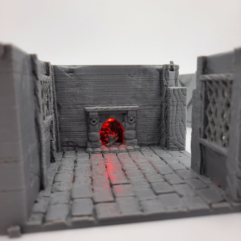 Small House (3 roof options) - Grey/Unpainted