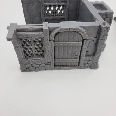 Small House (3 roof options) - Grey/Unpainted