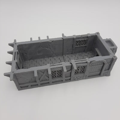 Small House (3 roof options) - Grey/Unpainted