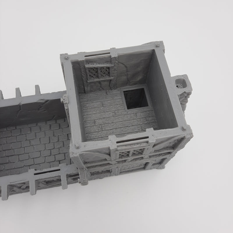 Small House (3 roof options) - Grey/Unpainted