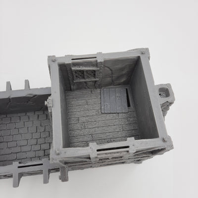 Small House (3 roof options) - Grey/Unpainted