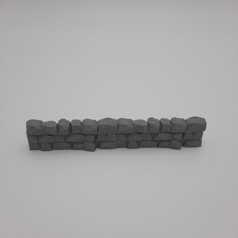 Murs de pierre (ensemble 7 morceaux) - Gris/non peint