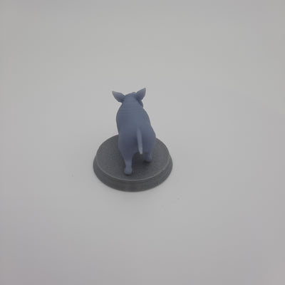 Figurine miniature - Animaux de la ferme (6 animaux différents) - DnD - Fate of the Norns - Gris/Non peint