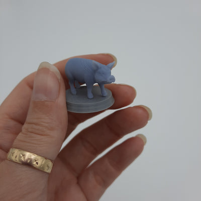 Farm animals (6 different animals) - Grey/Unpainted