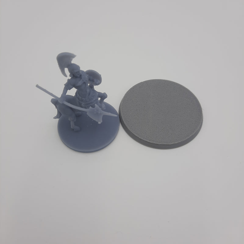 Miniature figurine - Centaur Lancier - DnD - Grey/Unpainted