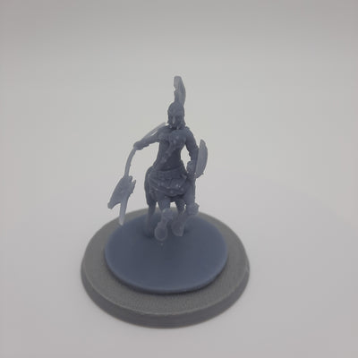 Miniature figurine - Centaur Lancier - DnD - Grey/Unpainted