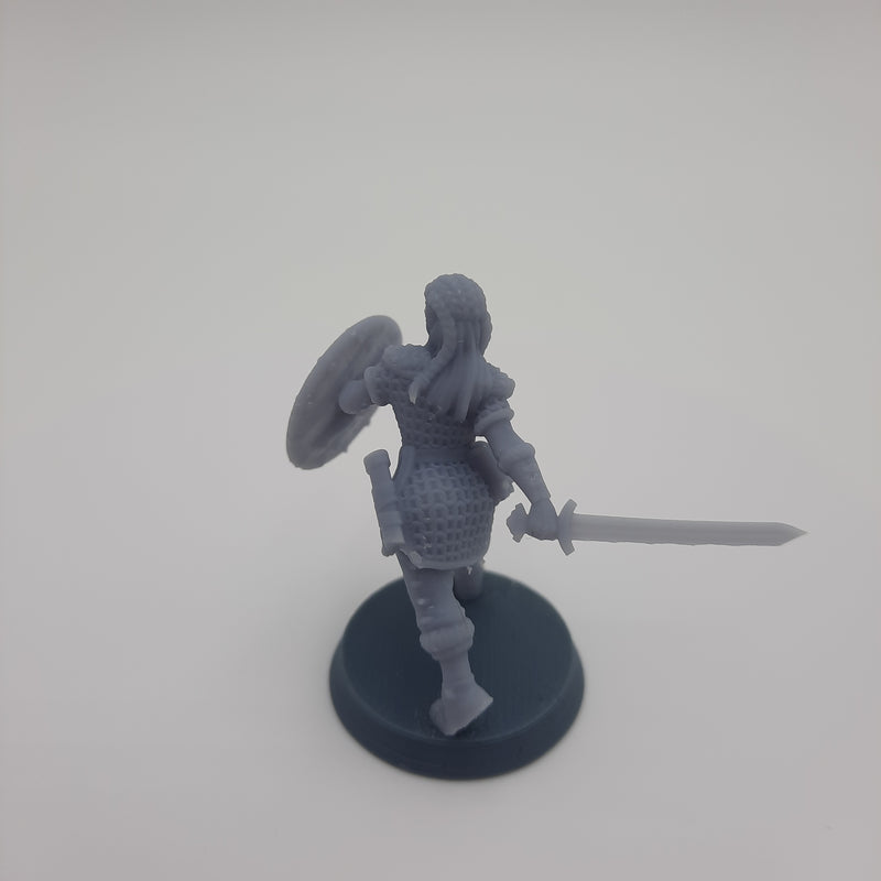 Figurine miniature viking - Lagertha L&
