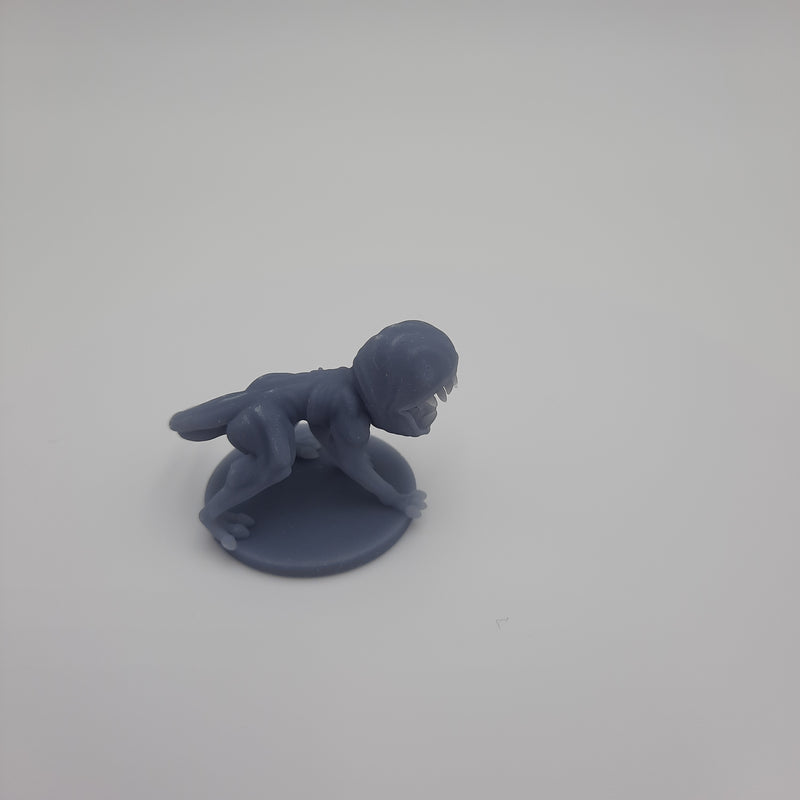 Figurine miniature - Shoggoth - DnD - Gris/Non peint