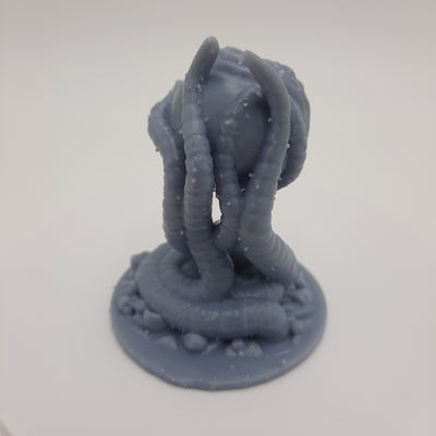 Figurine miniature - Sombre Observateur - Call of Cthulhu - Gris/Non peint