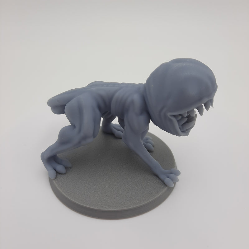 Figurine miniature - Shoggoth - DnD - Gris/Non peint