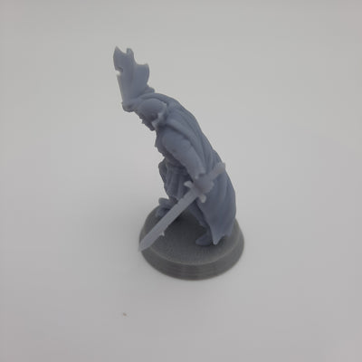 Figurine miniature - Vampire - DnD - Gris/Non peint