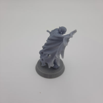 Figurine miniature - Vampire - DnD - Gris/Non peint