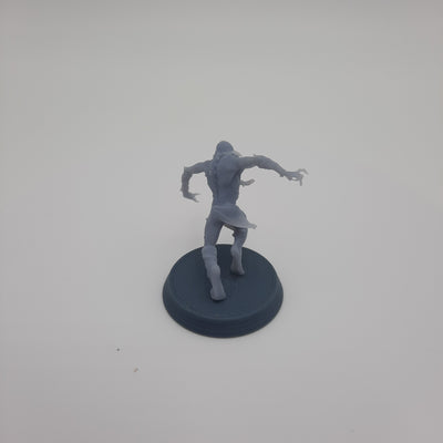 Figurine miniature - Goule - DnD - Gris/Non peint