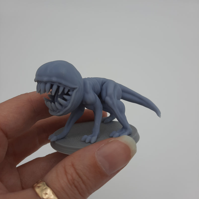 Figurine miniature - Shoggoth - DnD - Gris/Non peint