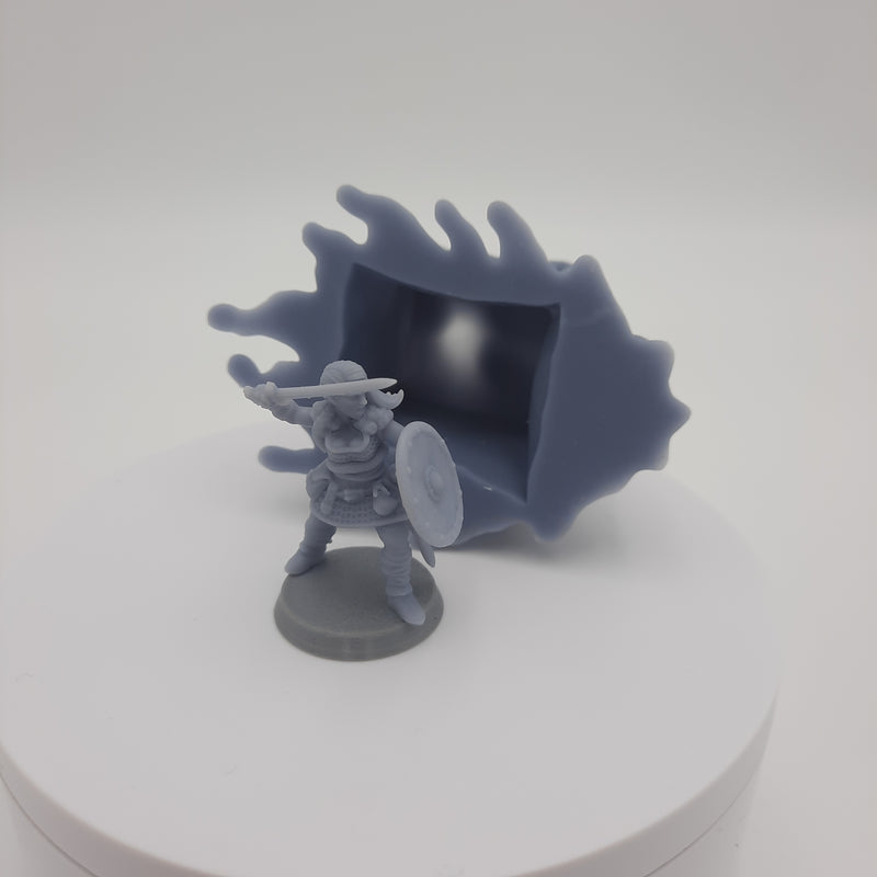 Figurine minature - Cube gélatineux (Gelatinous Cube) - DnD - Non peint