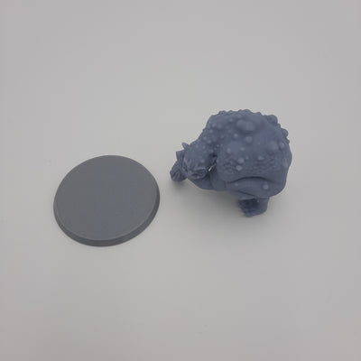 Miniature figurine - Cave Troll - DnD - (Gray/Unpainted)